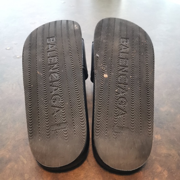 Authentic Balenciaga Leather Slide USED Size EU44